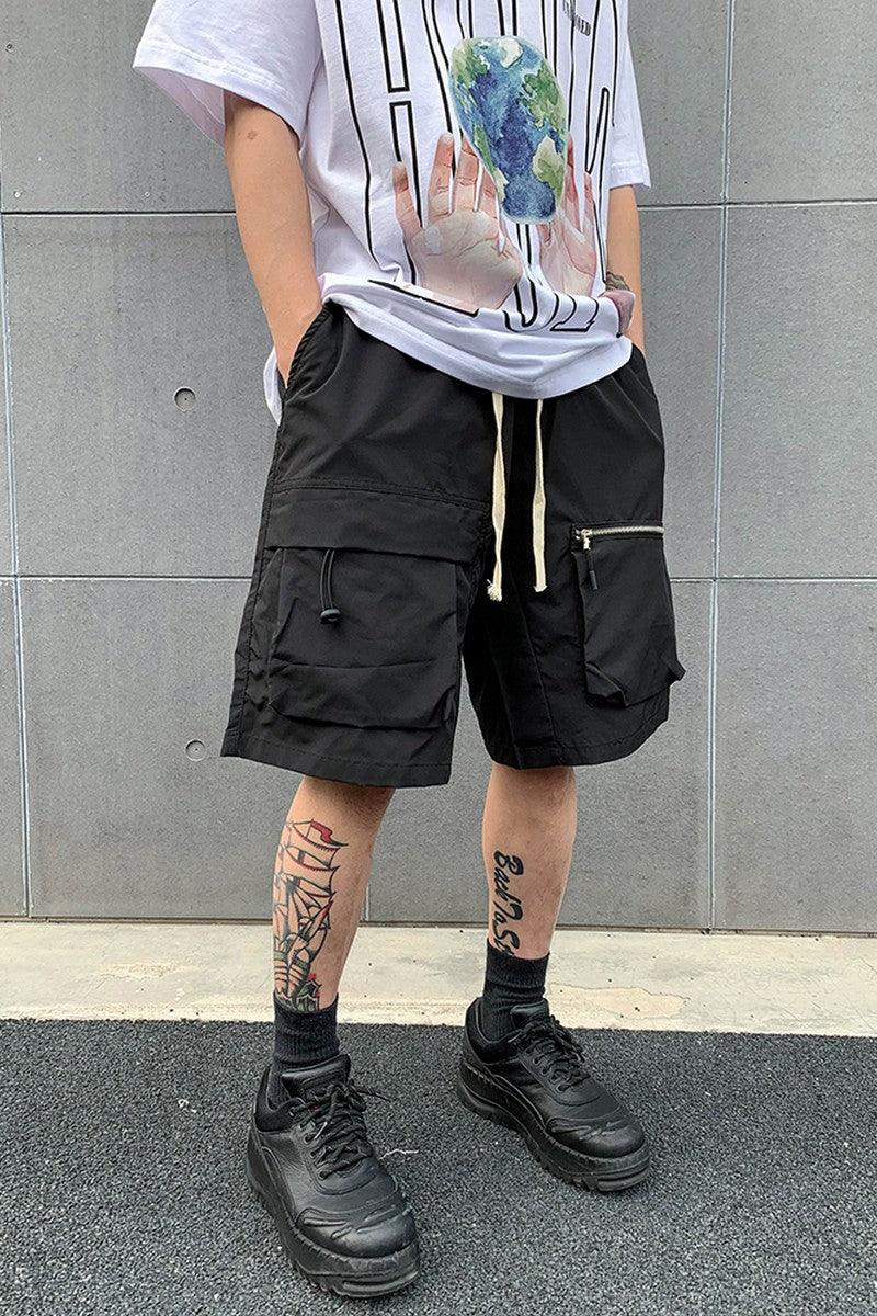 CZ Front Pockets Functional Shorts