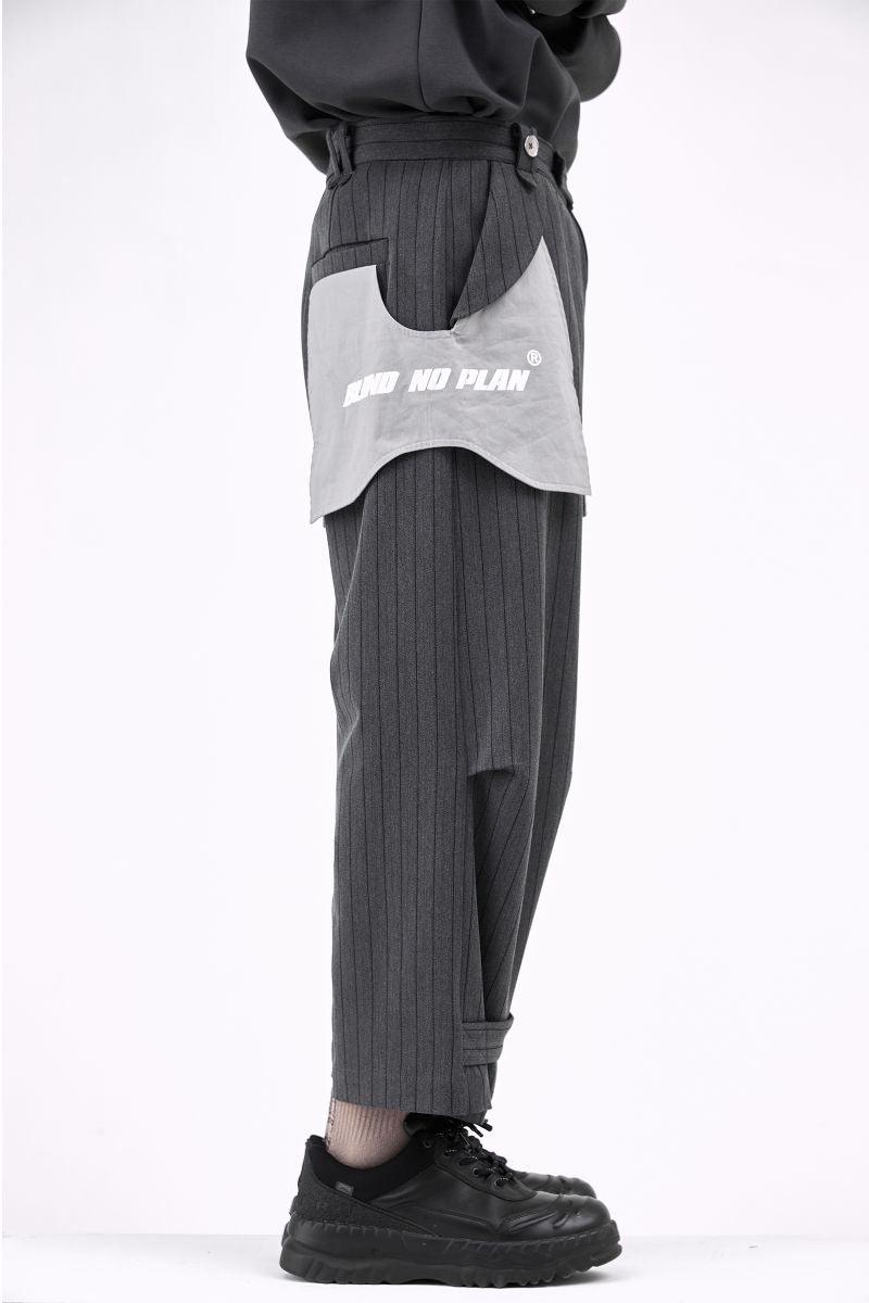 BLIND Adjustable Deformed Logo Trousers - UK