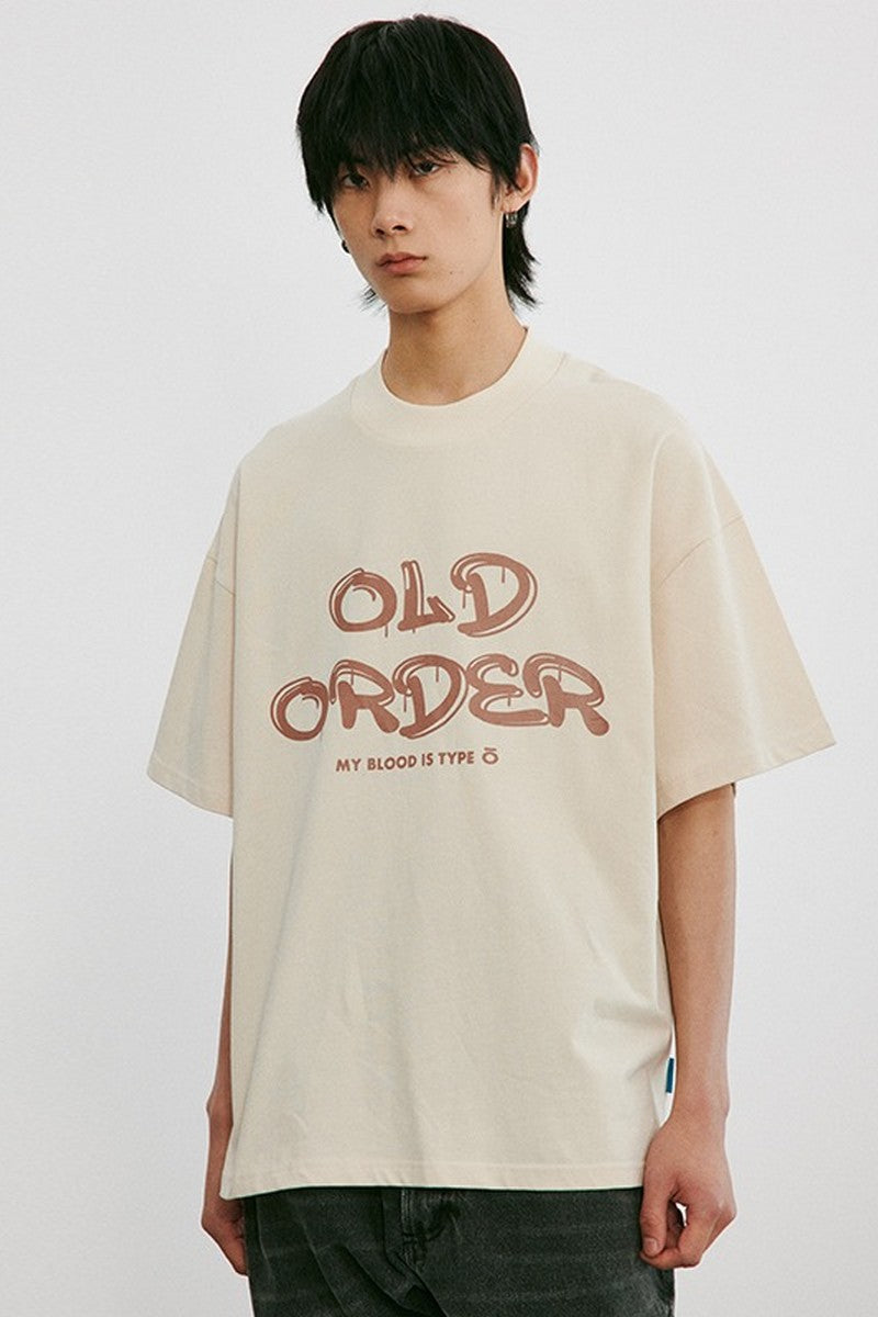OO Fluid Logo Print Tee