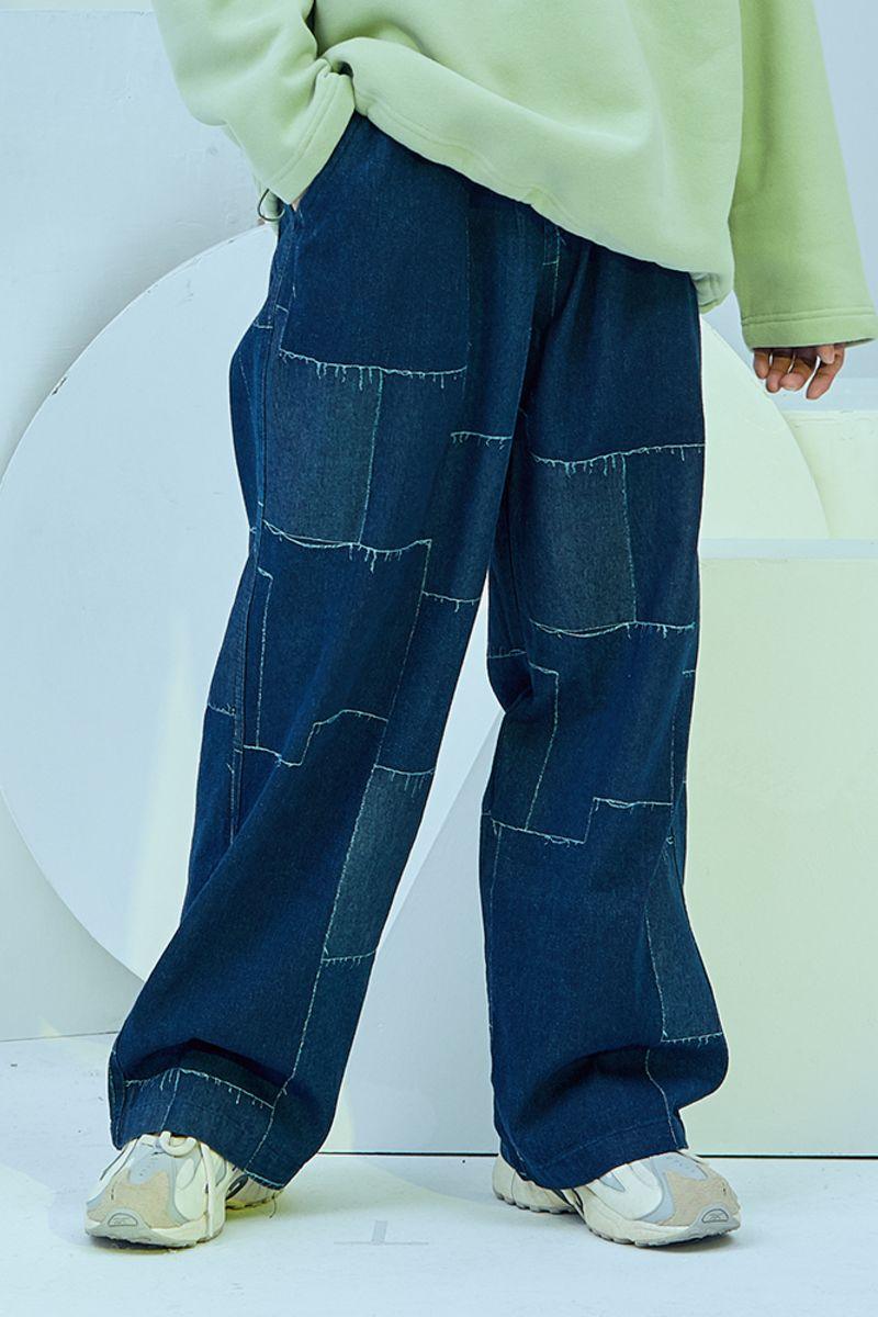 CZ Stitched Jeans