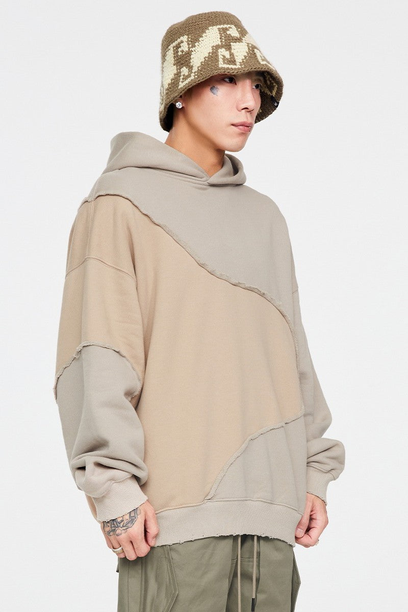 F2CE Irregular Stitched Hoodie