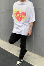 CZ Love Print Tee