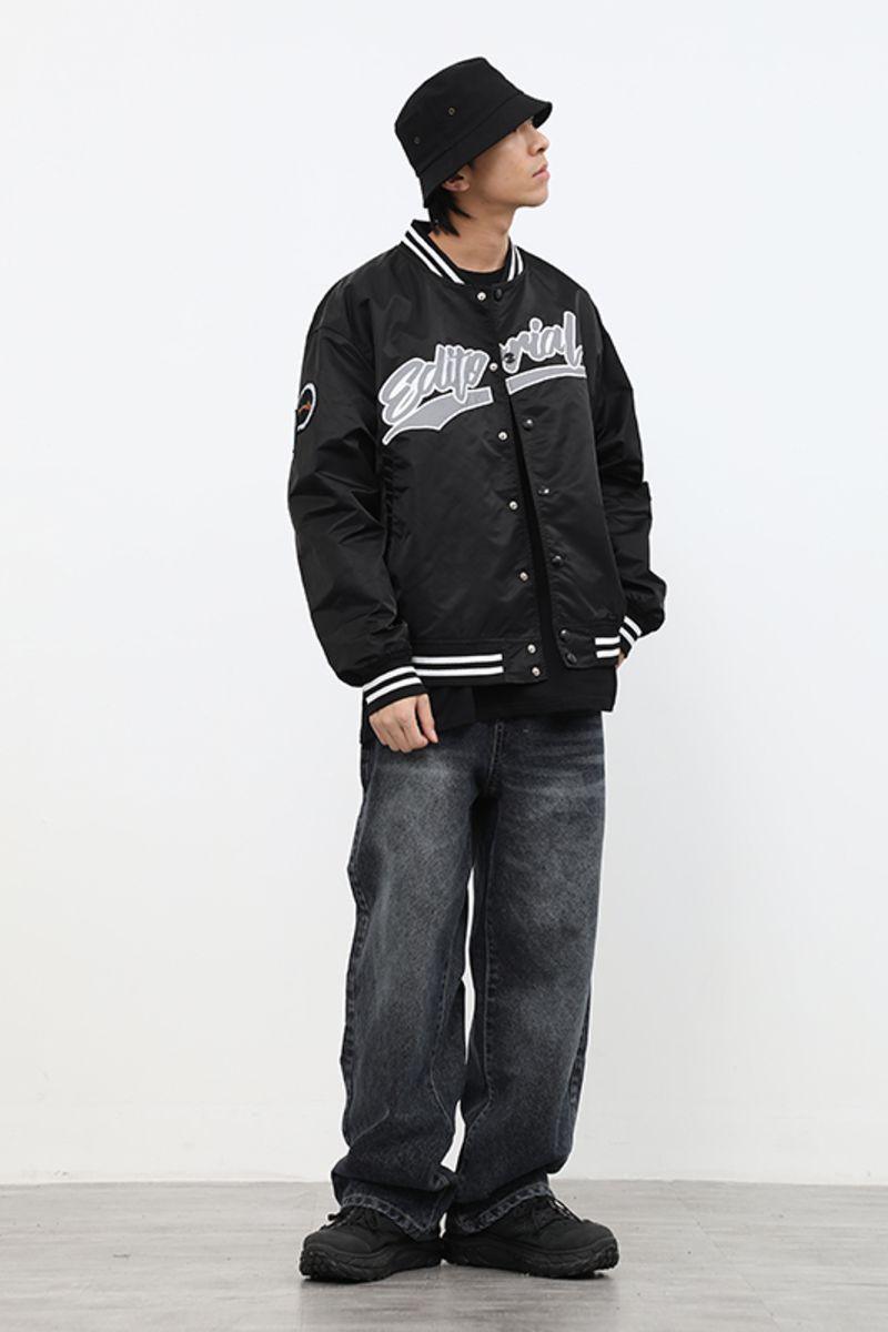 CZ ED Embroidered Varsity Jacket