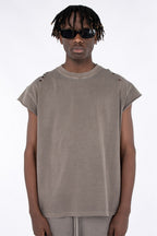 CZ Ripped Cut Tee