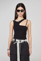 STEEPC Irregular Embroidered Top