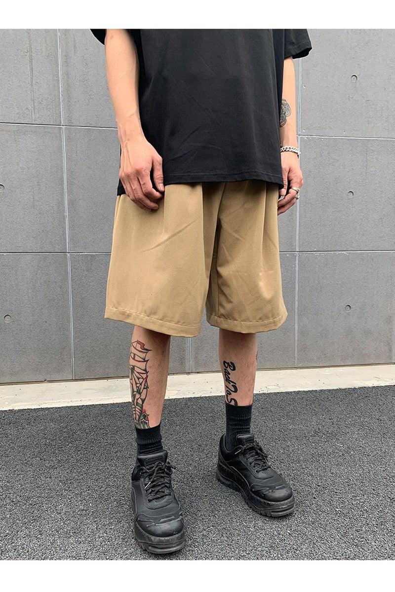 CZ Pleated Casual Shorts - UK Only