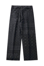 CZ Bandana Pattern Straight Trousers