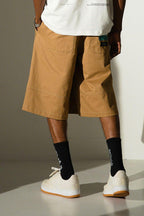 Empty Reference Coffee Loose Shorts