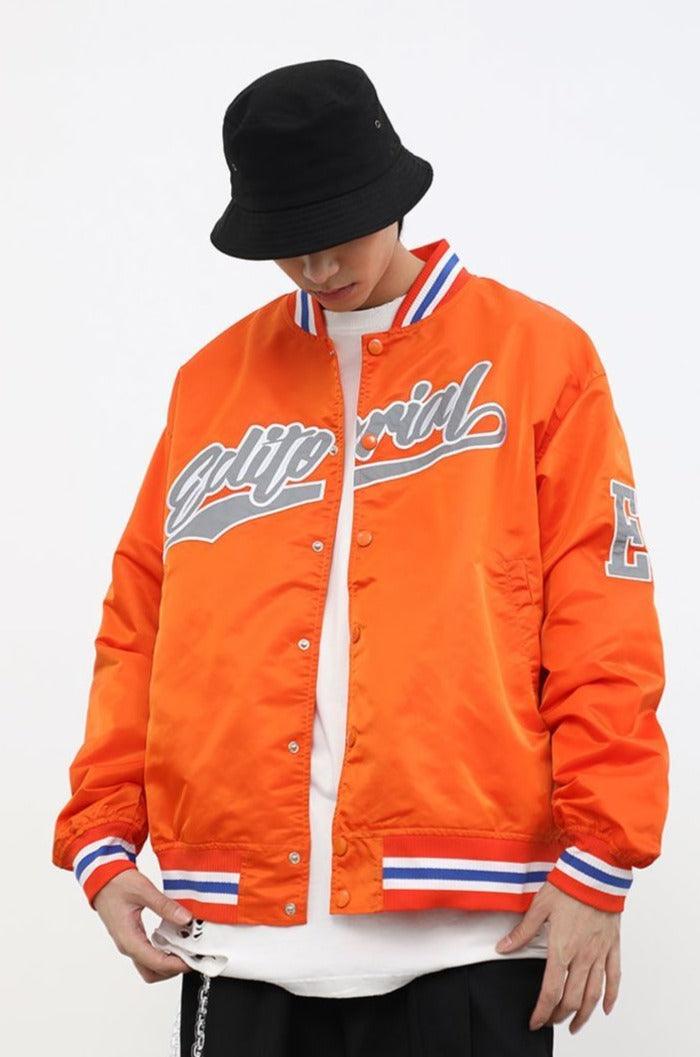 CZ ED Embroidered Varsity Jacket