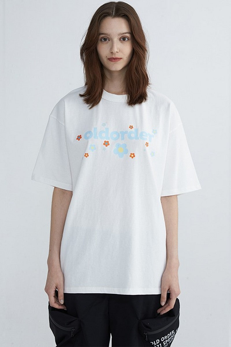 OO Flowers Logo Tee