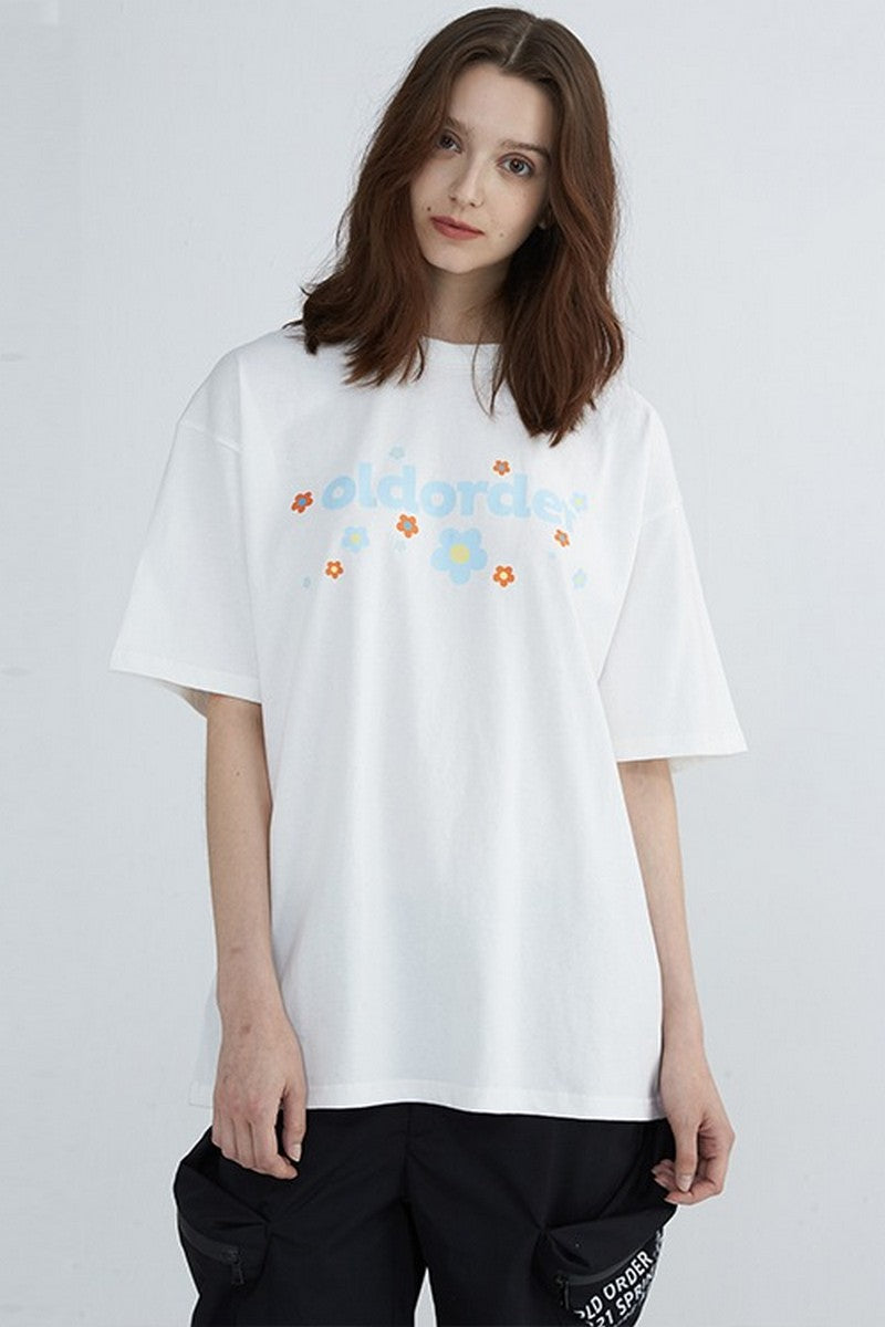 OO Flowers Logo Tee