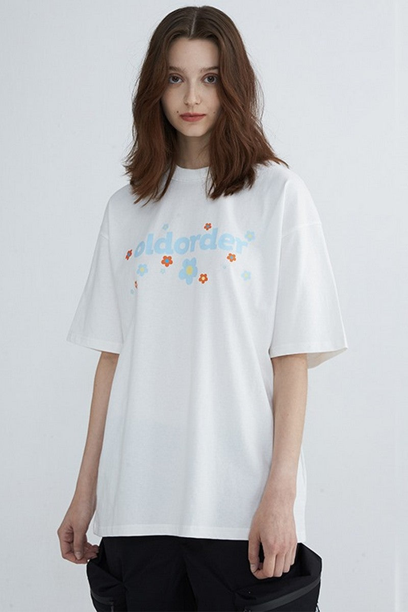 OO Flowers Logo Tee