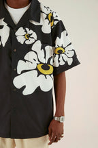 Empty Reference Flowers Print Cuban Shirt