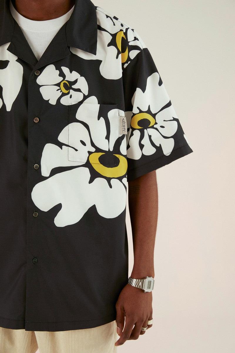 Empty Reference Flowers Print Cuban Shirt