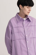 Empty Reference Folded Linear L/S Shirt