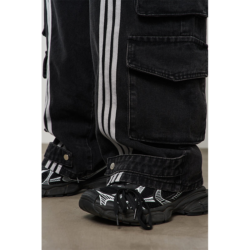 Functional Pockets Loose Jeans - EU Only