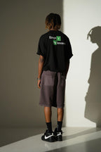 Empty Reference Raw Knitted Shorts