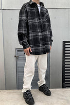 CZ Woolen Plaid Shirt