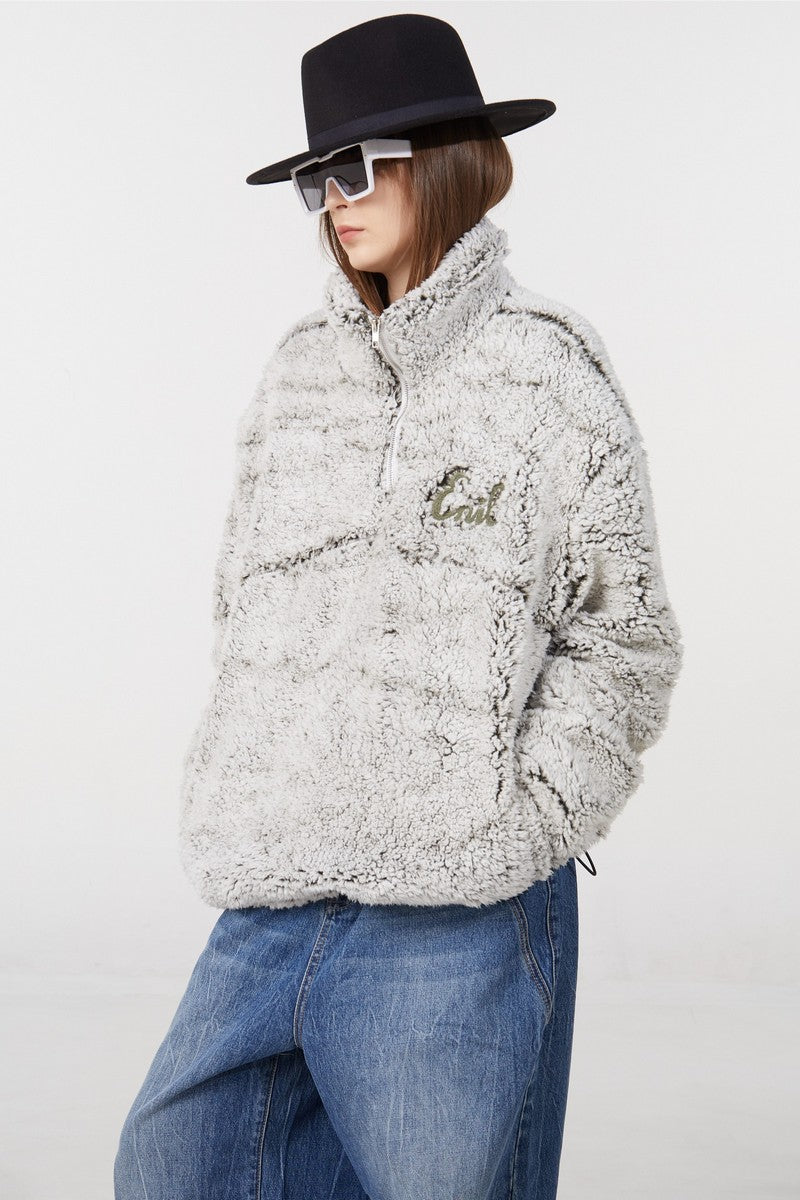 STEEPC Embroidered Sherpa Jacket