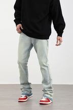 Light Blue Flared Jeans