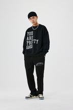Antidote Logo Loose Straight Trousers