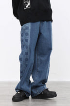 CZ Bandana Retro Loose Jeans - UK Only