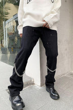 CZ Chain Flared Trousers