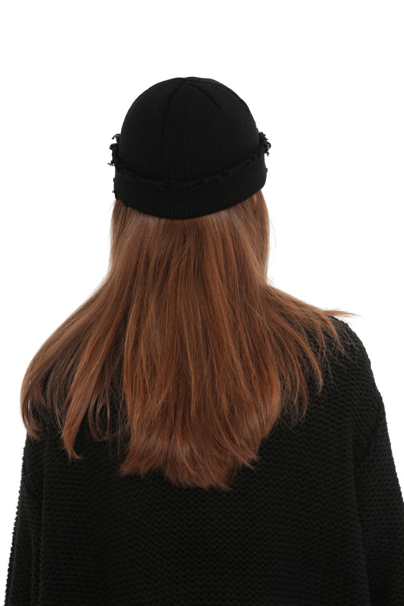 Unknown World Knitted Distressed Hat