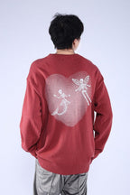 CZ Distressed Logo Sweater
