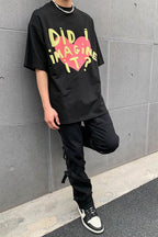 CZ Love Print Tee