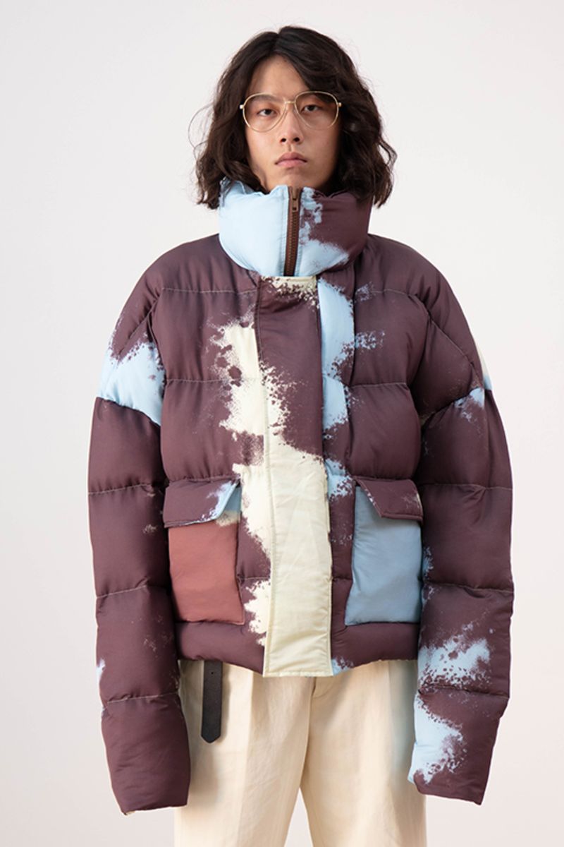Mix7 Painted Down Jacket
