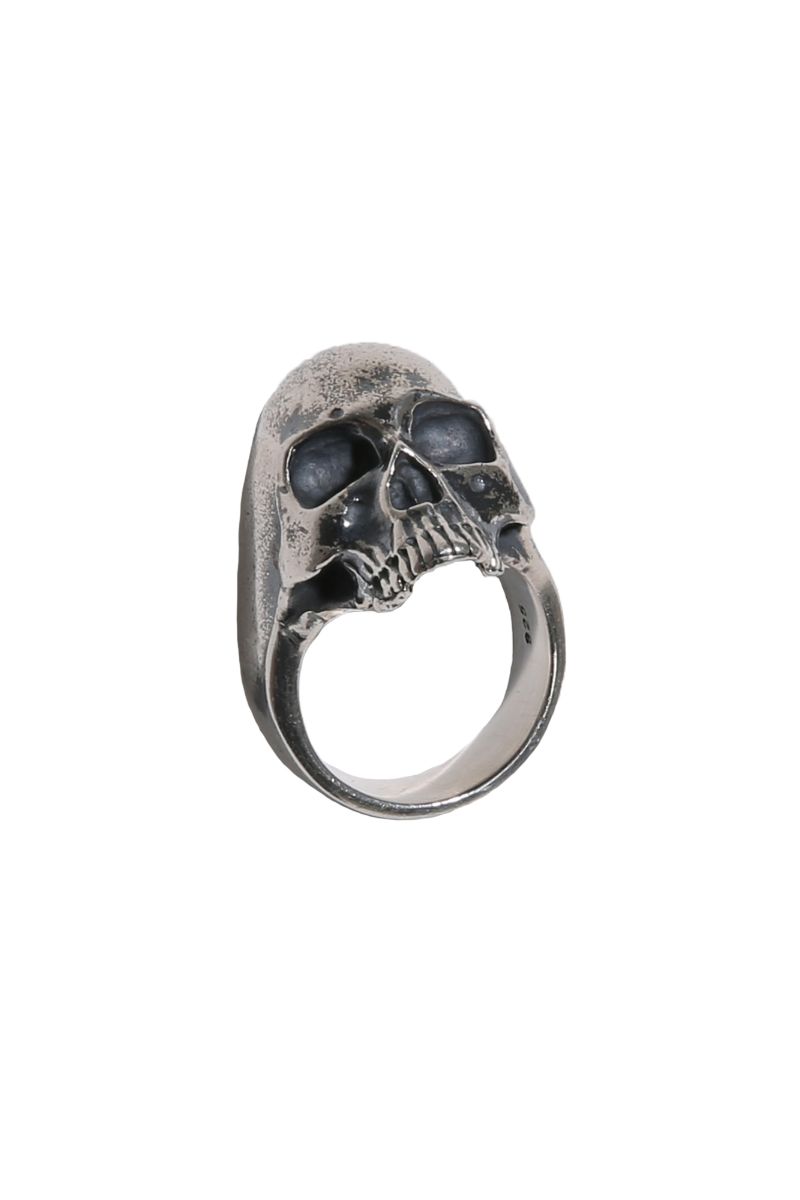 Unknown World Skull Silver Ring