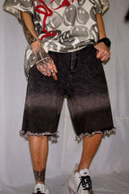 CZ Tie Dyed Jeans Shorts