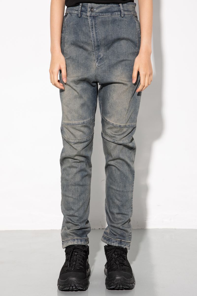 Unknown World Washed Structure Jeans