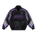 ANT Logo Leather Jacket