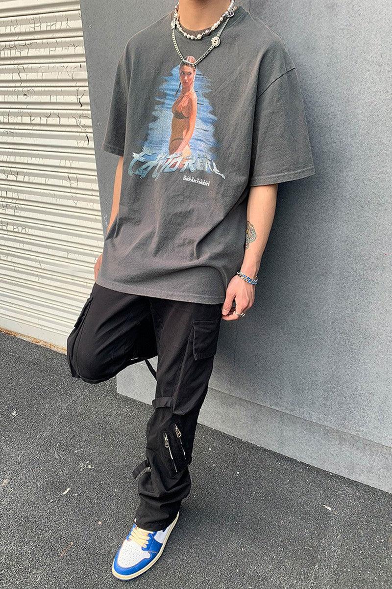 CZ Beach Logo Washed Tee