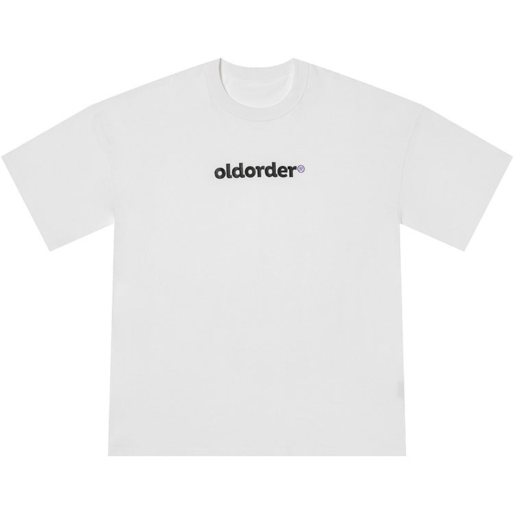 Old Order Solid Color Logo Tee