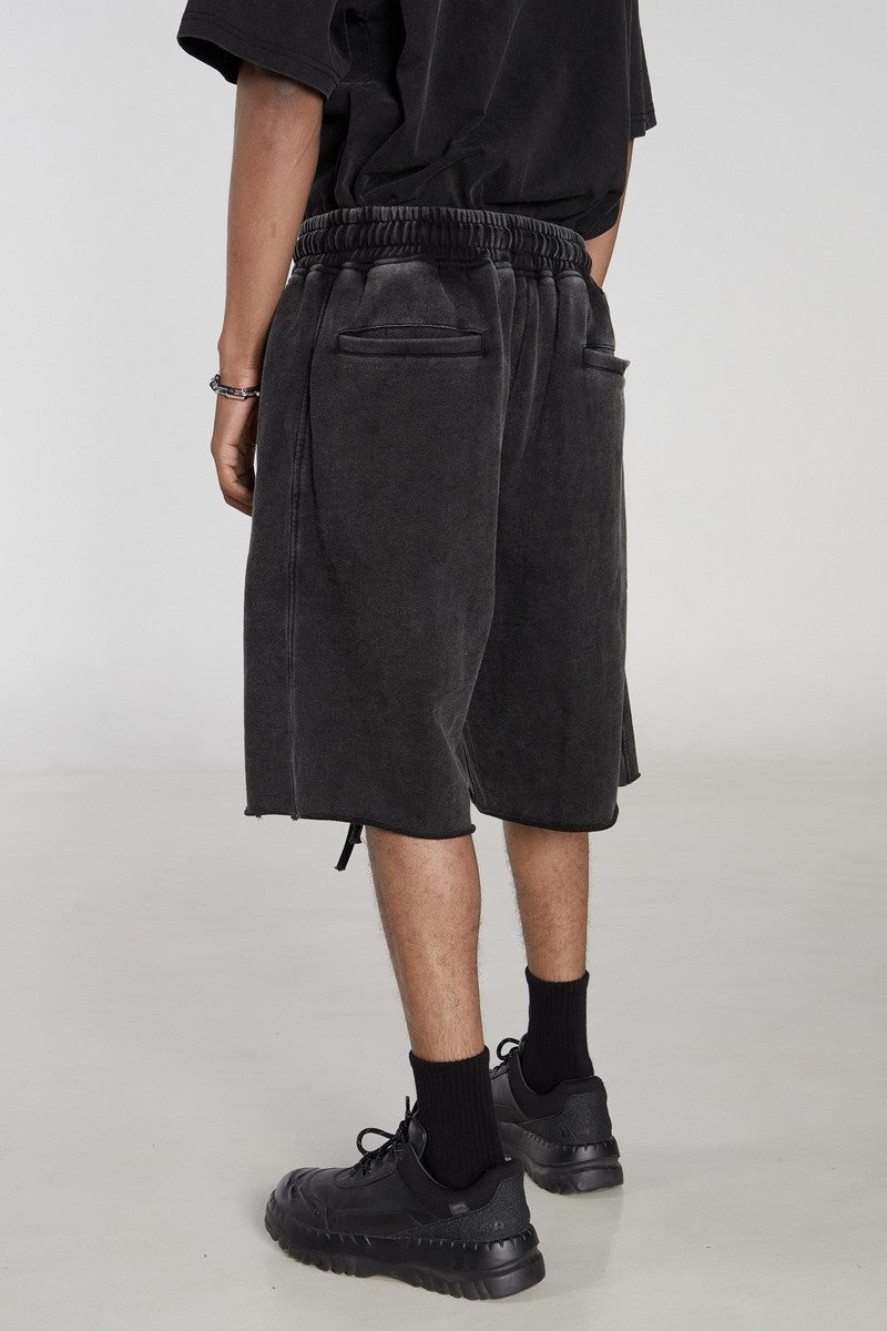 STEEPC Washed Old Shorts