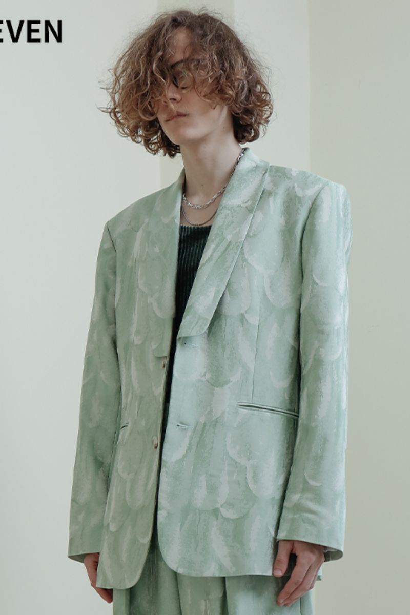 Mix7 Mint Green Suit Jacket - UK Only