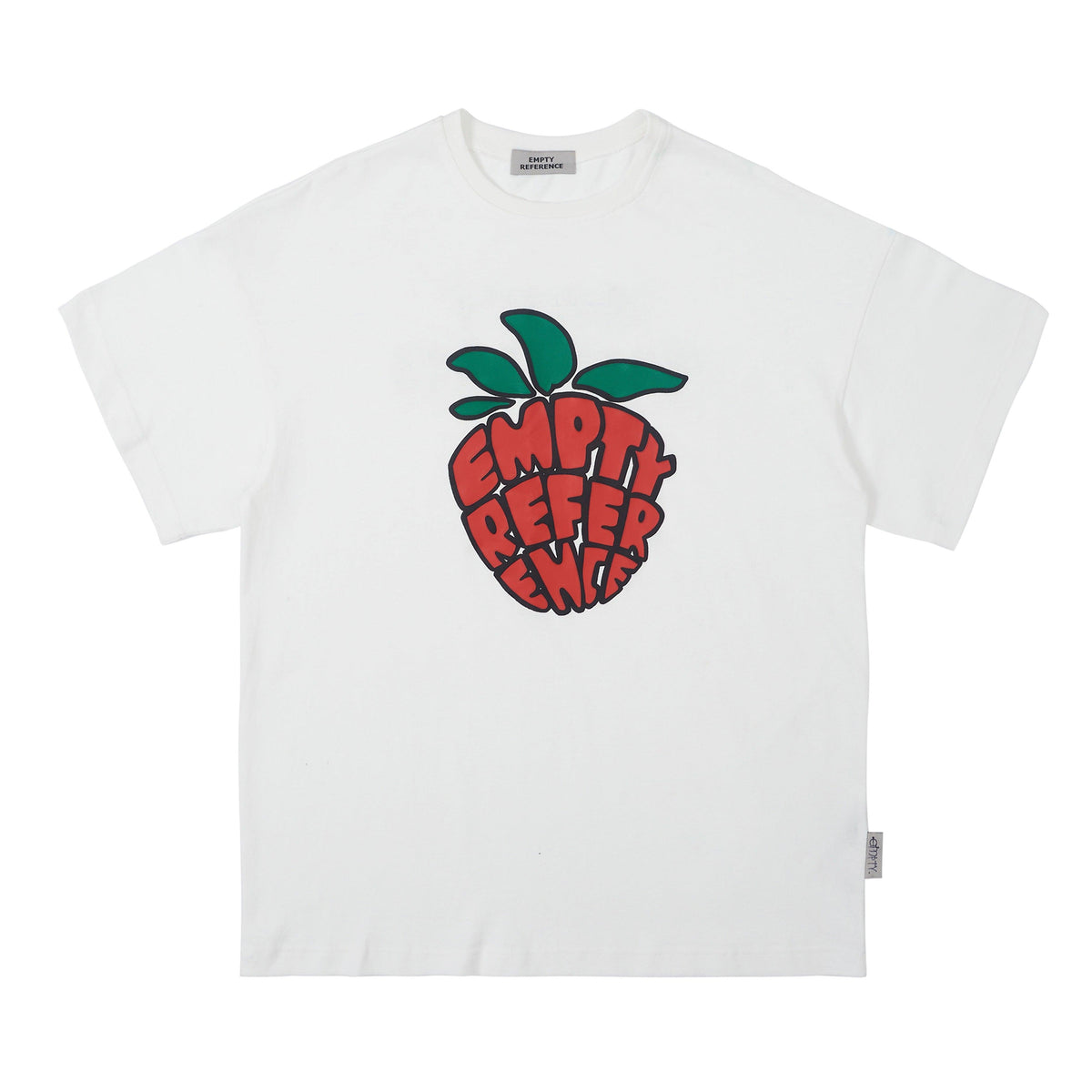 Empty Reference Strawberry Foam Logo Tee