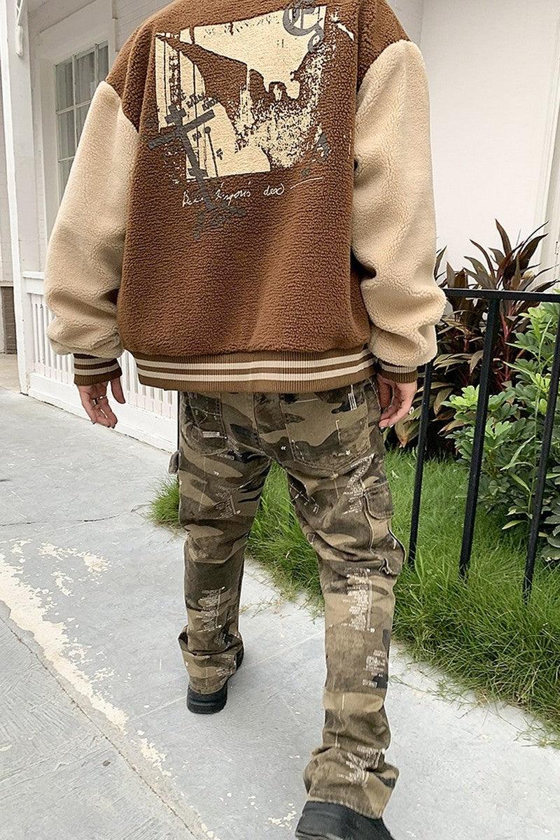 CZ Interface Print Camo Straight Trousers