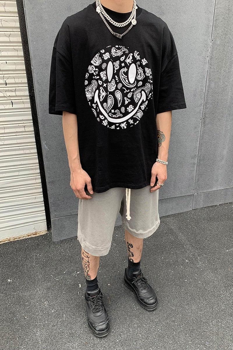 CZ Cashew Smiley Tee