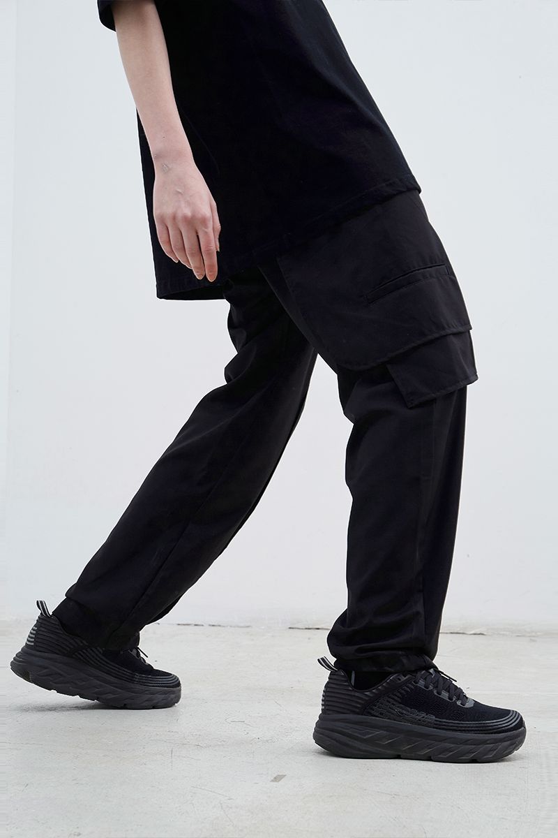 STEEPC Stitching Straight Trousers