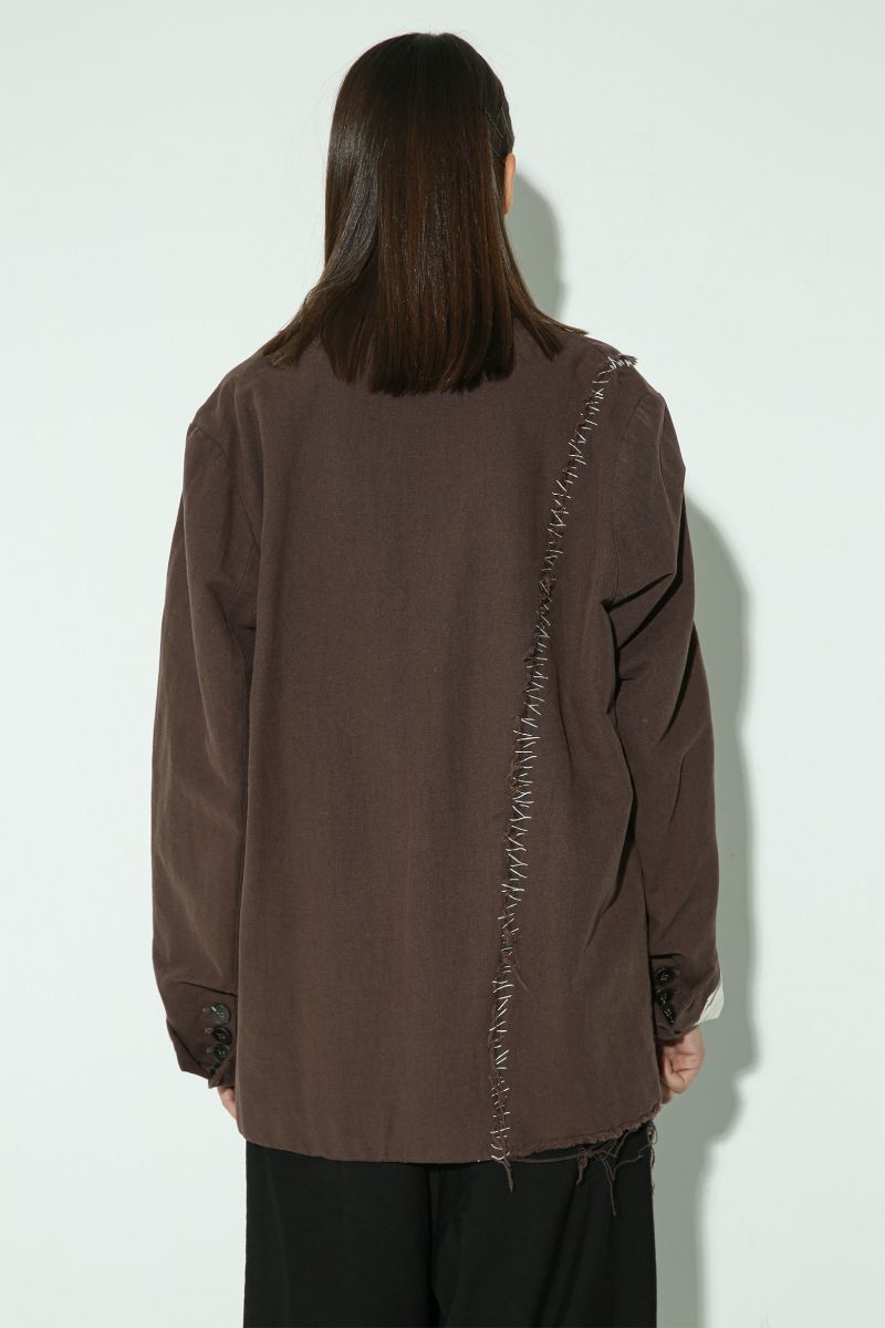 Unknown World Asymmetrical Stitched Suit
