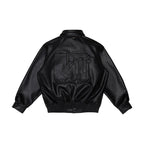 Antidote WTF Logo PU Leather Jacket
