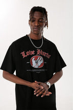 F&F Gothic Font Love Hurts Tee
