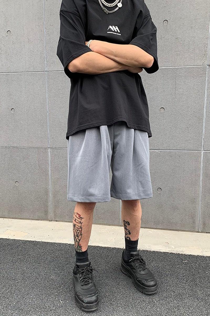 CZ Pleated Casual Shorts - UK Only