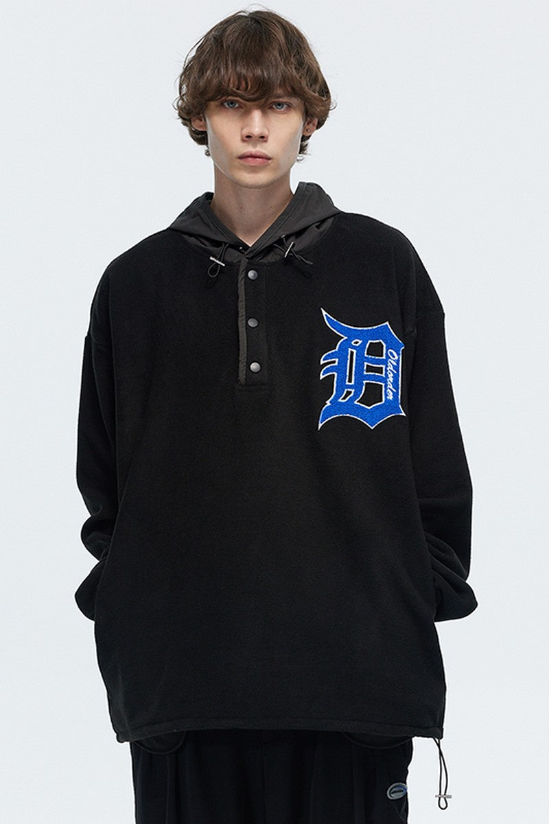 Old Order Gothic Logo Embroidered Hoodie