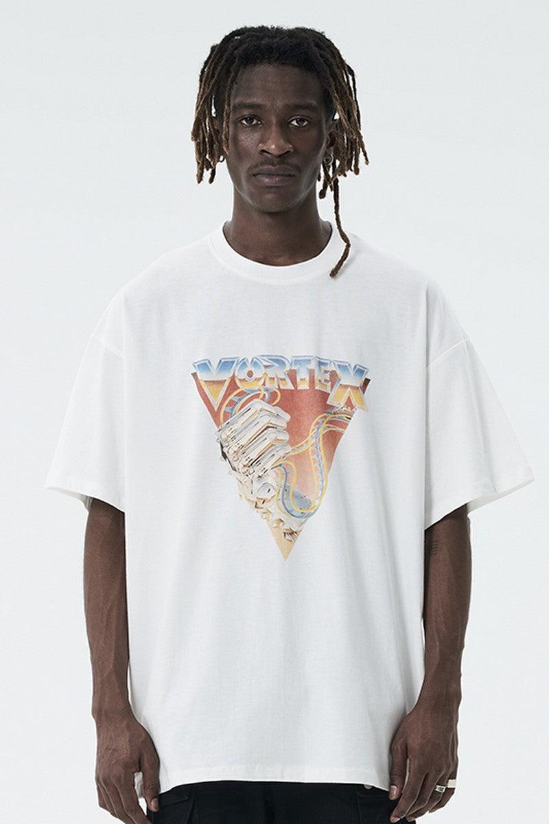 Center of Rotation Cyber Print Tee