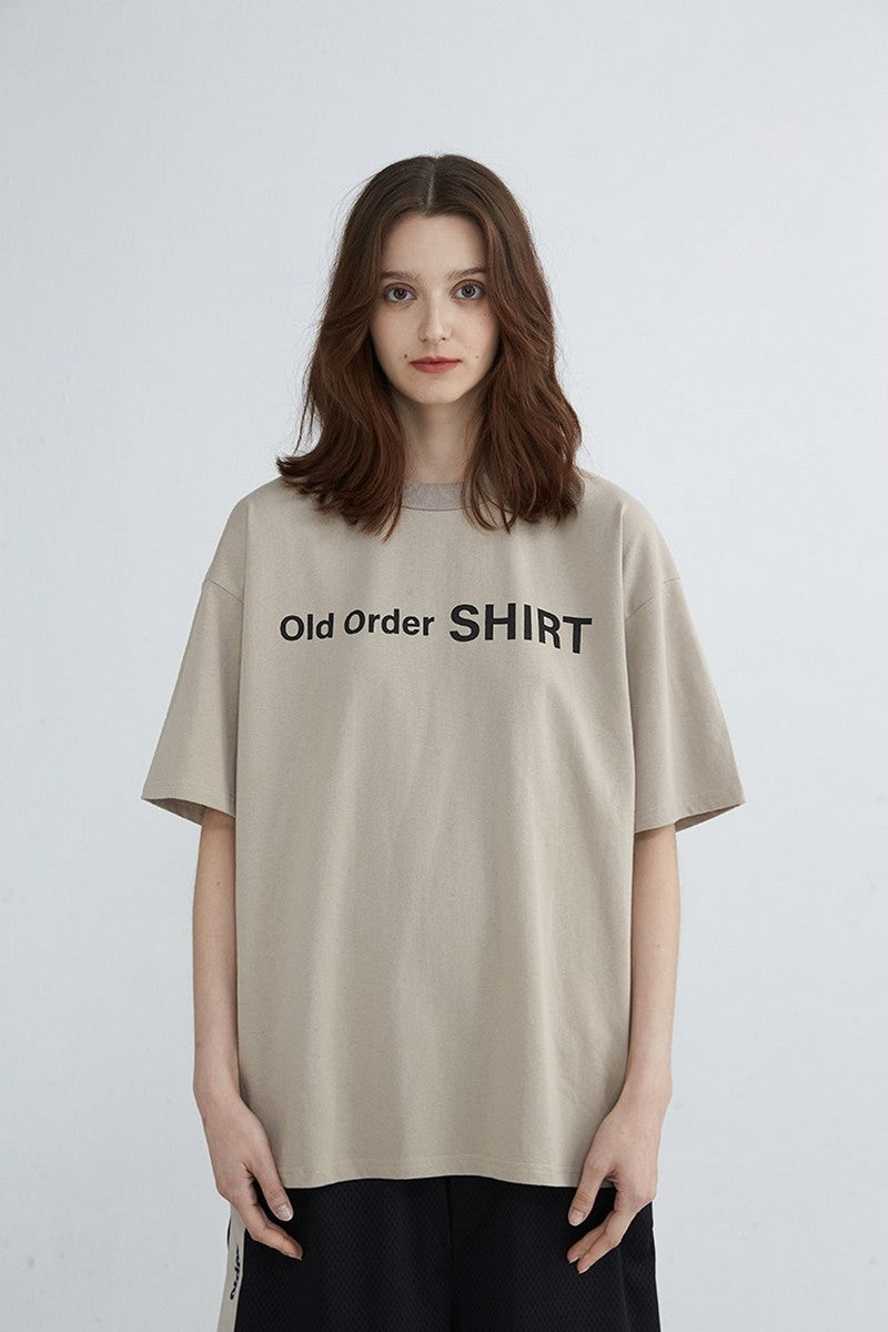 Old Order Basic Logo Print Tee